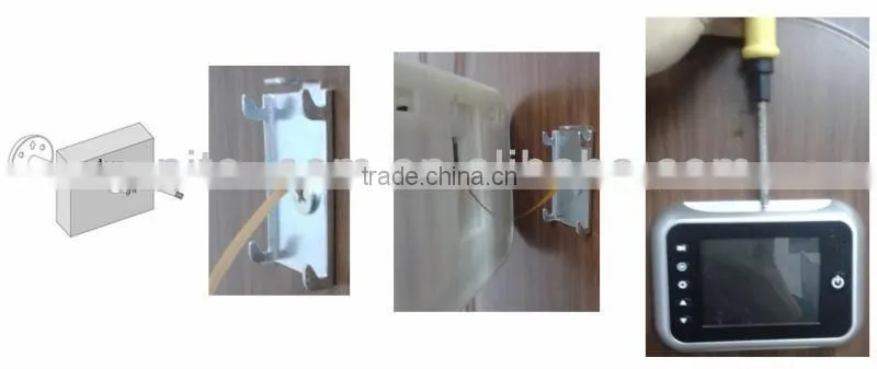 message taking used exterior doors for sale with auto photo shooting and video recording
