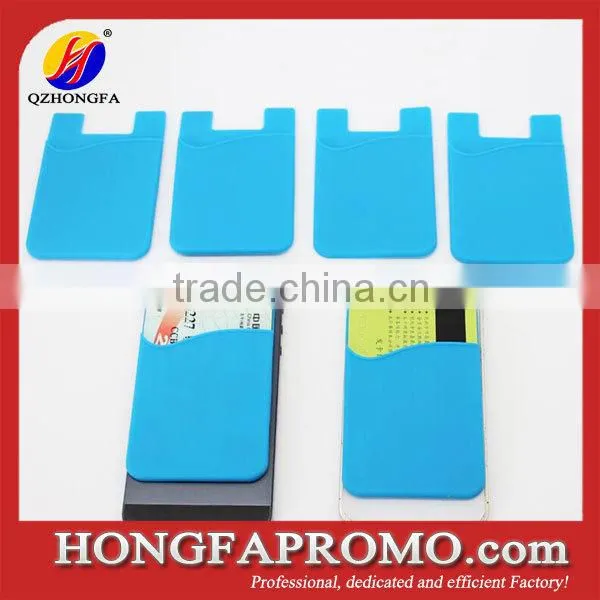 Hand 3MM Sticker Silicone Phone Card Pouch