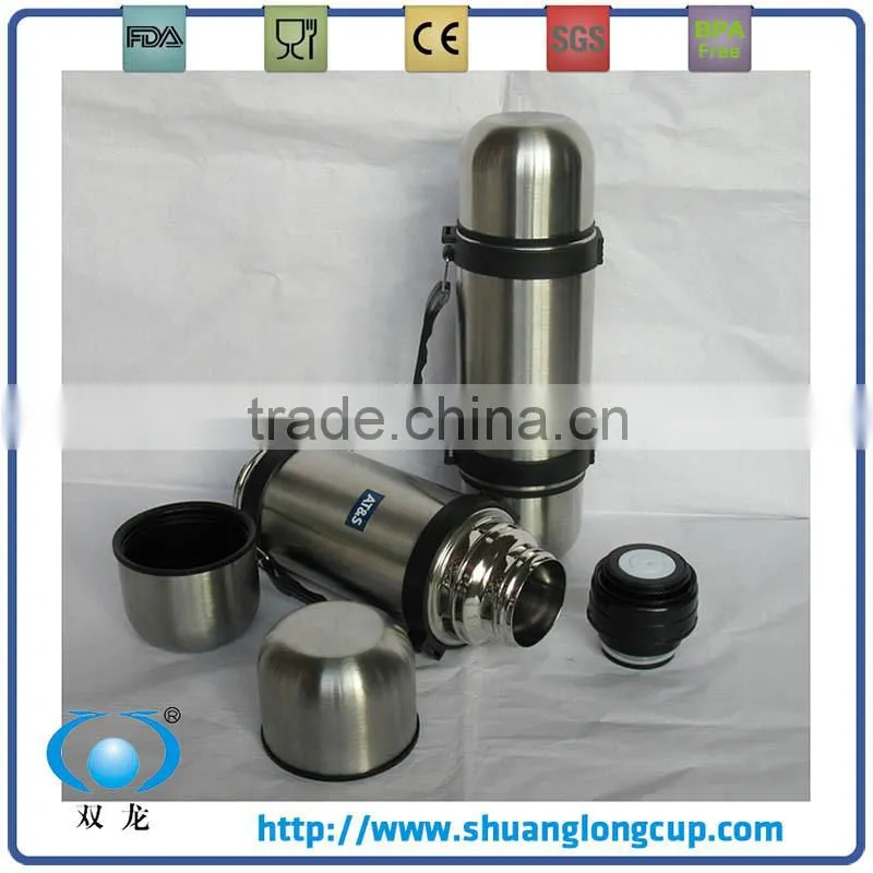 20 oz Stainless Steel Vacuum Thermos - Portable Insulated Travel Flask Bottle
