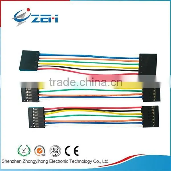 Direcrt factory 2.5mm pin connector 2pin 3 pin Male and Female cables with connectors