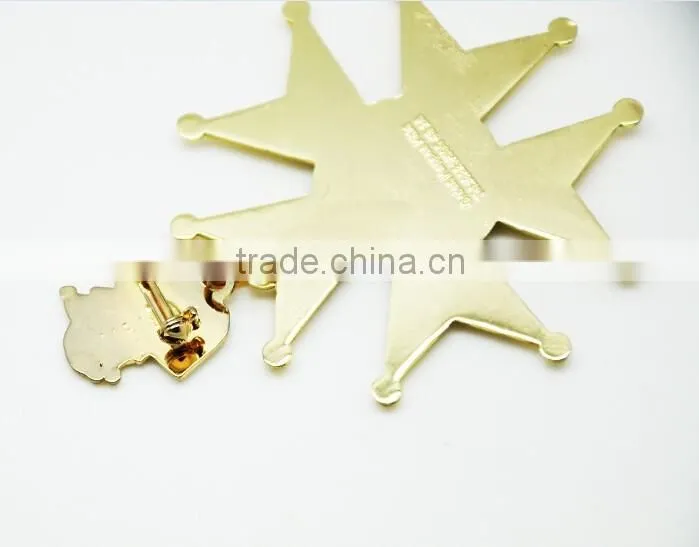 High quality gold metal pin for sale