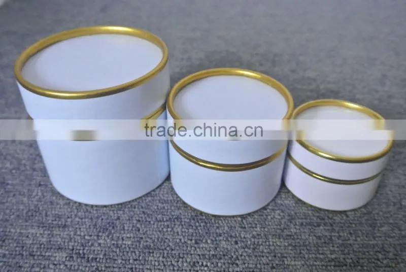 custom design paper tube whitening cream tube