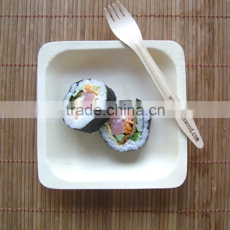 disposable wooden plate