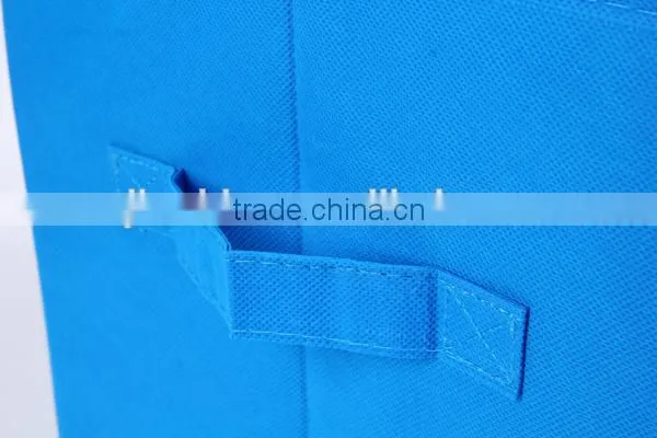 Non-woven storage box without cover