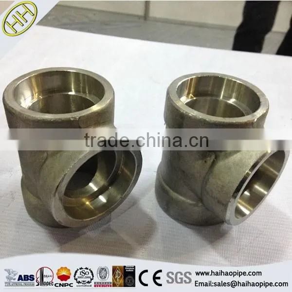 CHINA SUPPLY astm A105 carbon steel 90 degree socket weld forged pipe fittings elbow