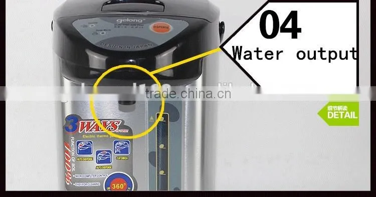 Large capacity 4.8L 5.8L electric kettle, electrical thermos tea pot