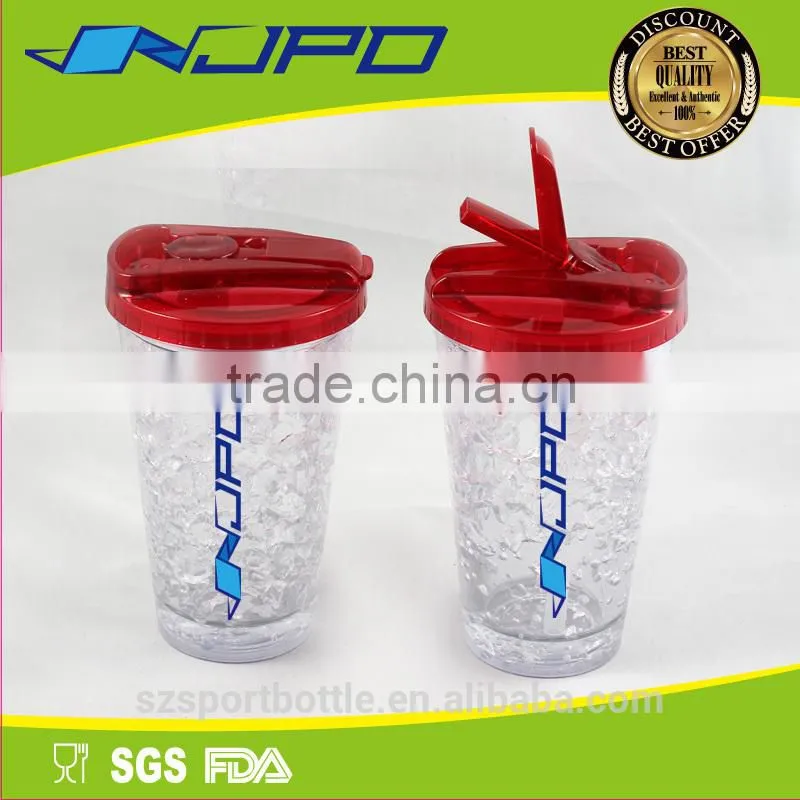 Top Class European Food Standard Non Toxic Bpa Free Double Wall Cool Drink Bottles