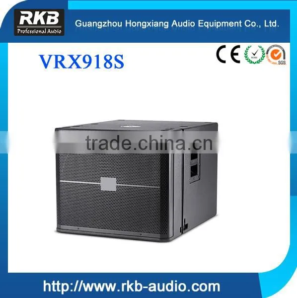 VRX918S 18" subwoofer speaker box