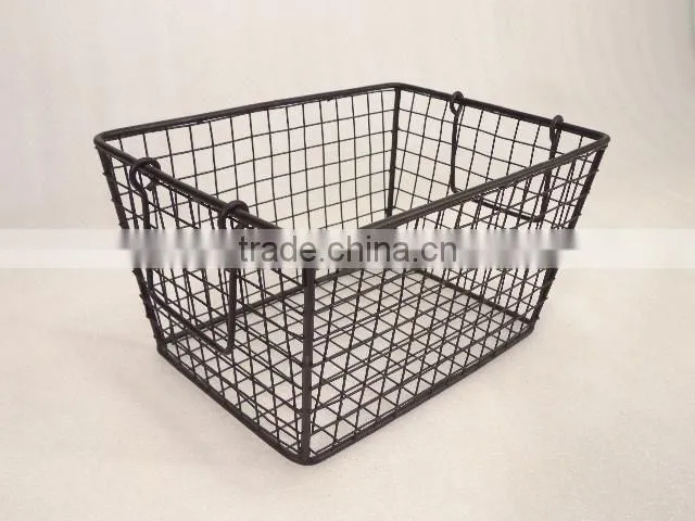 wire basket,decorative wire basket,handmade wire basket