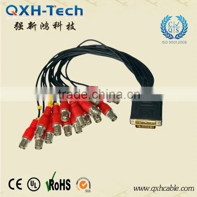 0.3m DVI to 17 BNC Cable For CCTV Camera Cable