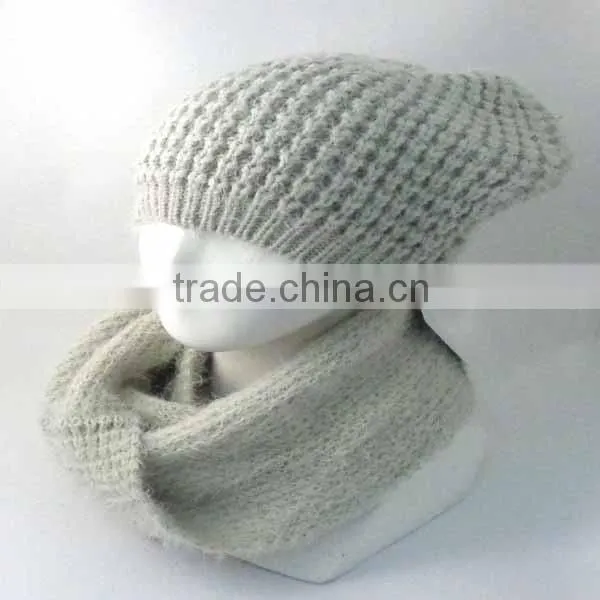 Ladies designer hat and scarf sets