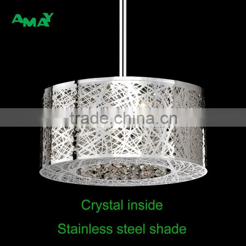 Stainless steel ceiling lighting hotel light