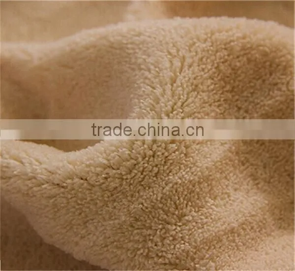 100% Poly Super Soft Short Floss Fabric With Nice Texture