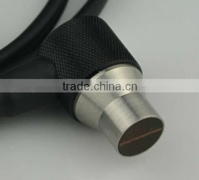 High resolution through coating ultrasonic thickness gauge meter