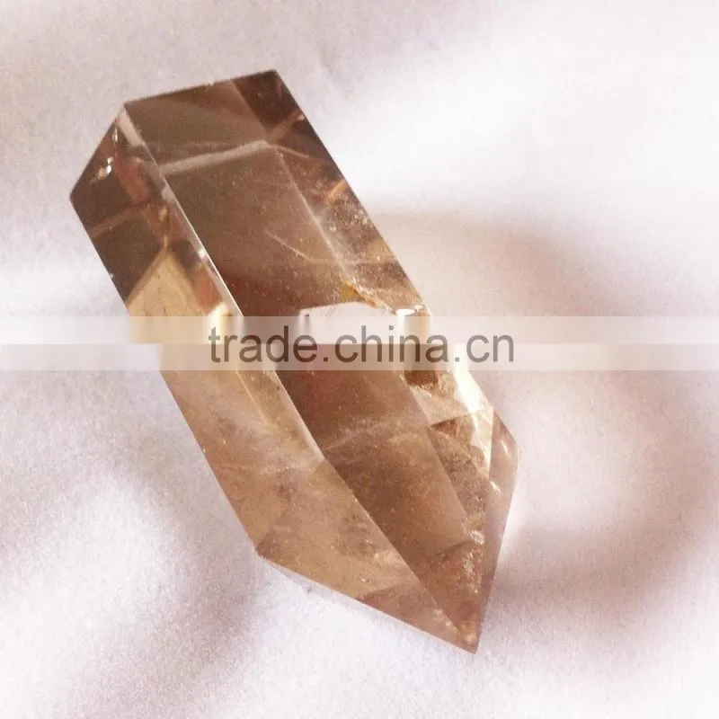 Factory Price Smoky Quartz Point For Crystal Lighting