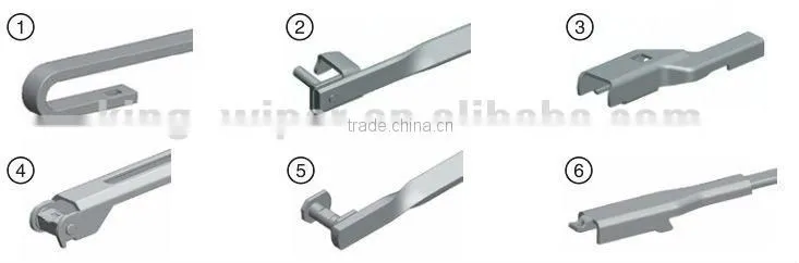 Flat wiper blade K-906 soft wiper blade