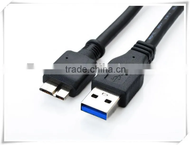 Super Speed USB 3.0 A Male to Micro B Male Cable