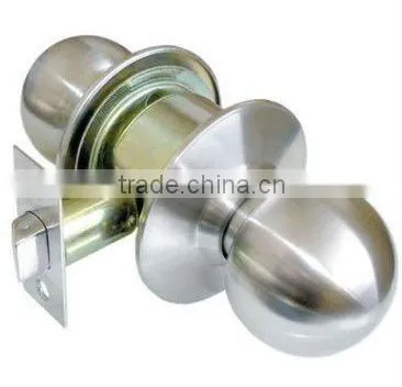 Cylindrical knob lock