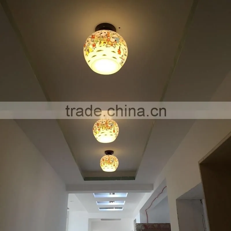 Morden Ceiling Light Beautiful Chandelier Jingdezhen Porcelain Light For Living Room Lighting Dining Room Hotel Ceiling Lamp