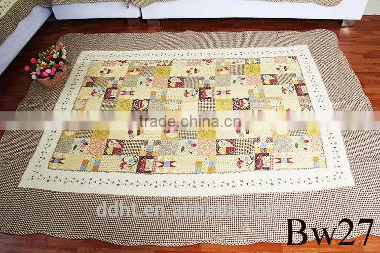 Sweet Heart Patchwork Floor Mats / Patchwork Carpets
