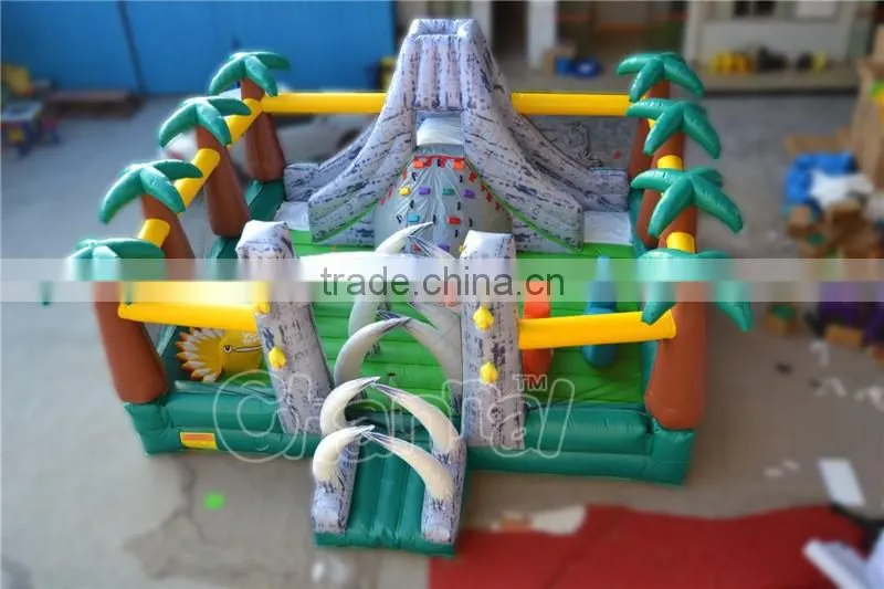 2016 New designed mini inflatable obstacle interactive games