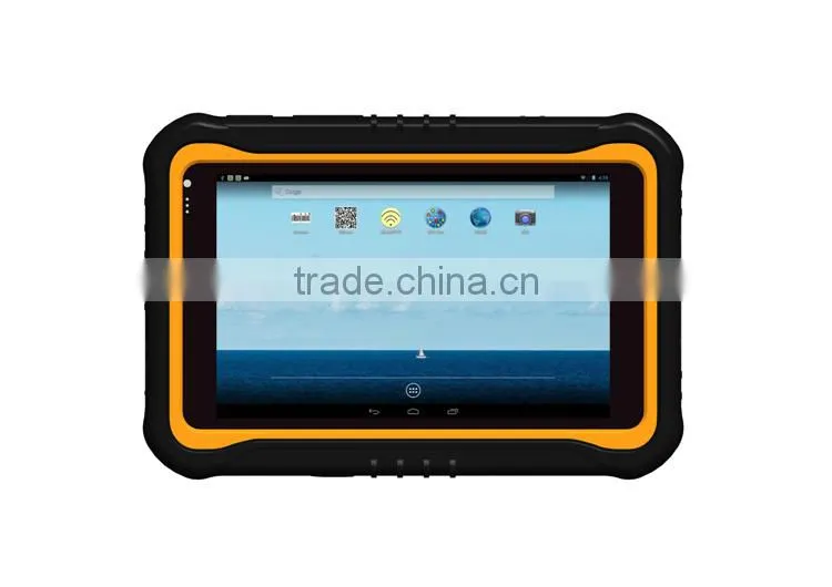 Dustproof 7 inch Android RFID fingerprint reader tablet PC supplier