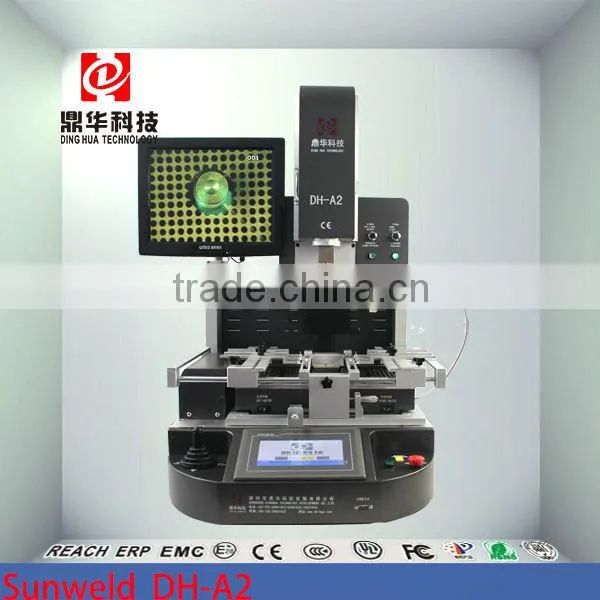 Optical alignment Motherboard repair bga reballing kit infrared and hot air bga rework station