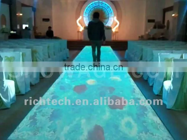 Light bar flooring led modern interactive floor and portable dance floor