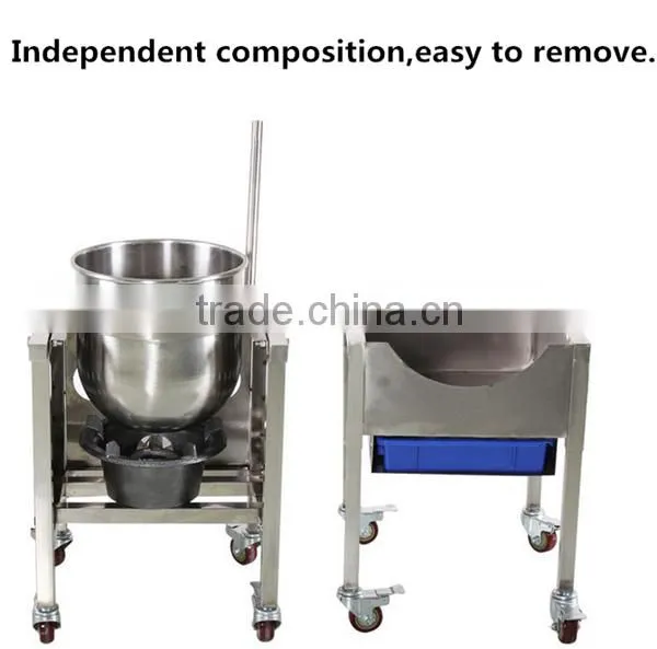 Industrial Popcorn Machine with wheels for sale