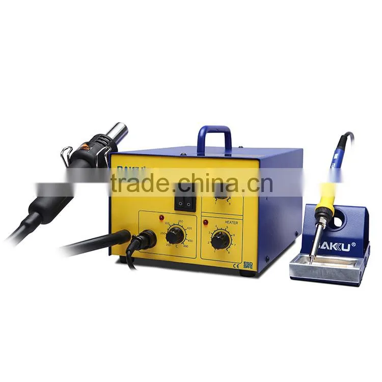 2 in 1 Rework Station heat air gun with solder iron BK701A BAKU New Design