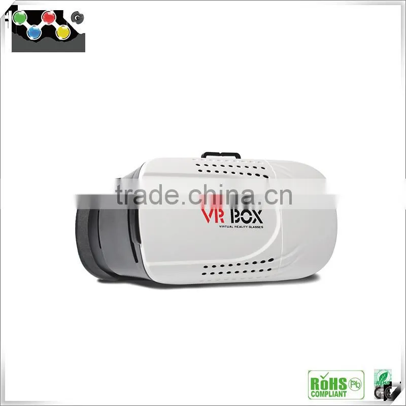 2016 New design Black/White VR Box ! The 2nd Generation Distance Adjustable VR Box, 3D Glasses with Grade AAA