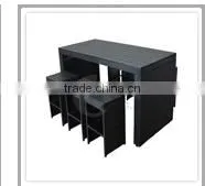 Deluxe Garden Rattan Furniture Sets of 7PCS
