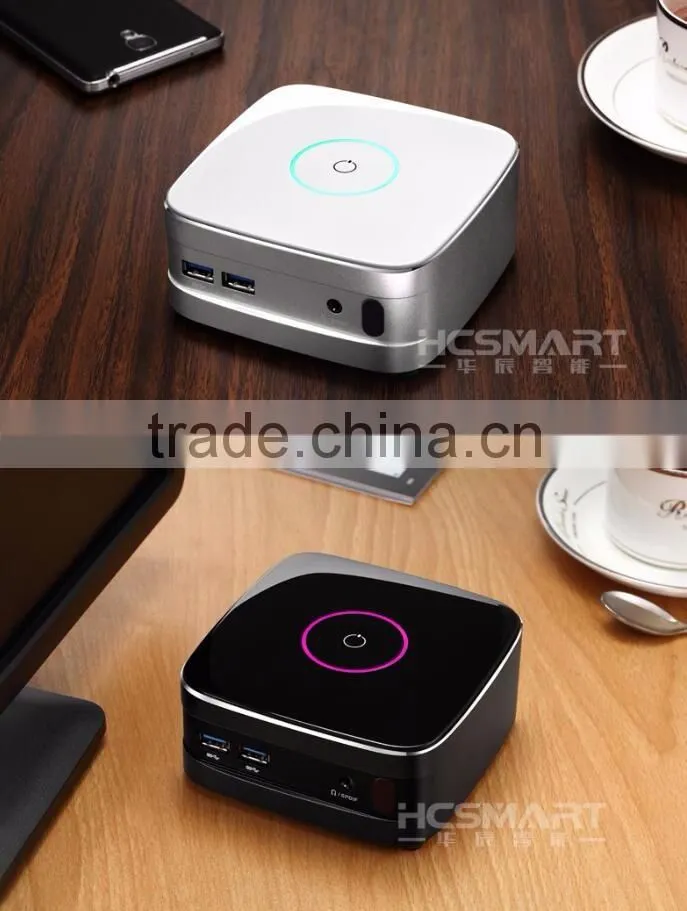 10*10cm NUC J1900 industrial fanless 4k mini pc 12v