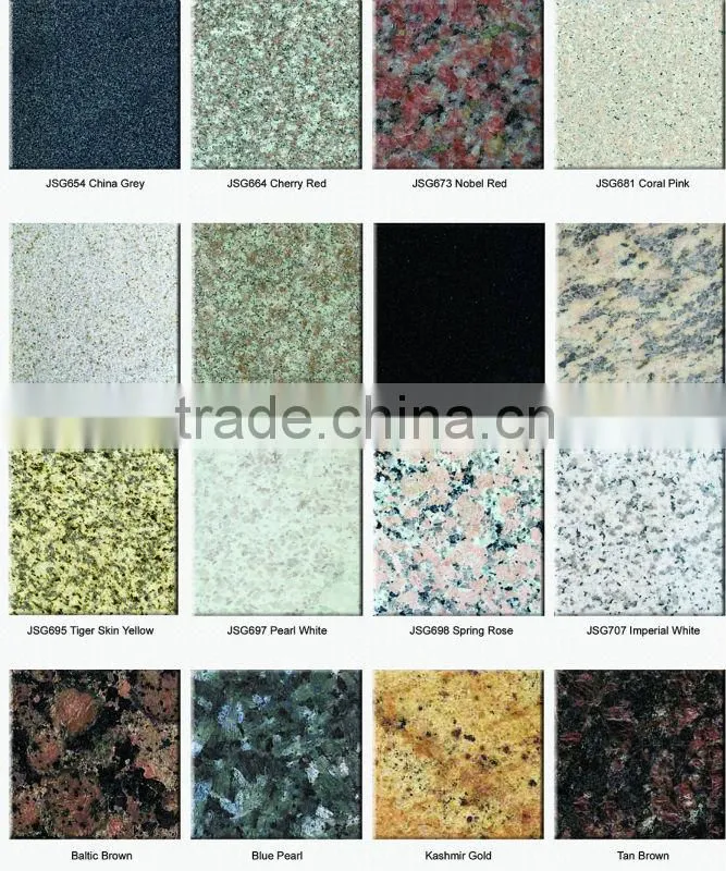 Polished slabs decoration granite outdoor floor tiles