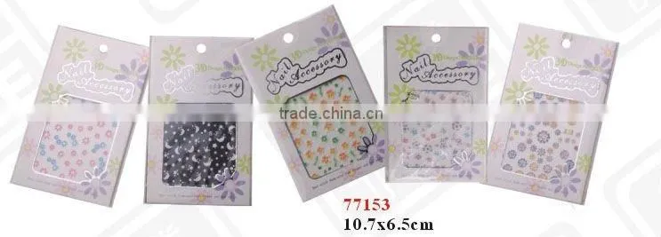 fashional style 3D nail sticker