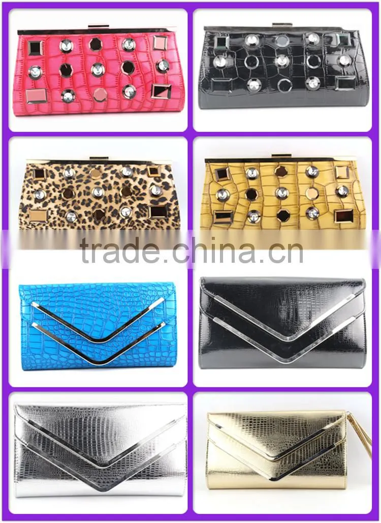 New Design Handmade Crystal Box Evening Bag & Box Clutch