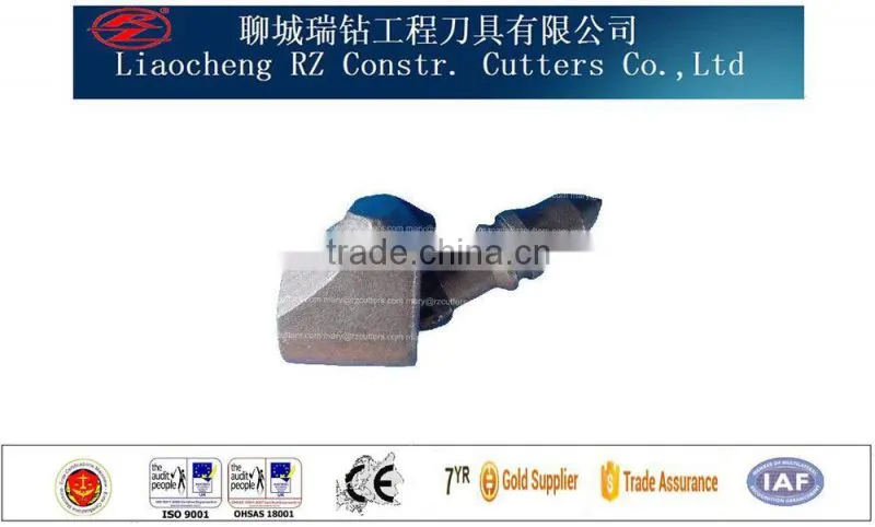 BFZ72 conical bits/BFZ72flat teeth/BFZ72 spare parts on auger drills teeth/BFZ100 flat teeth