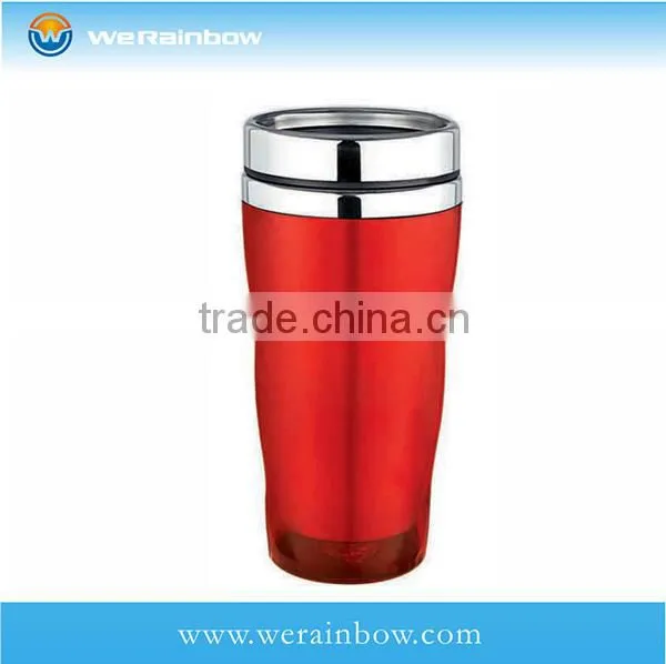 Plastic travel mug