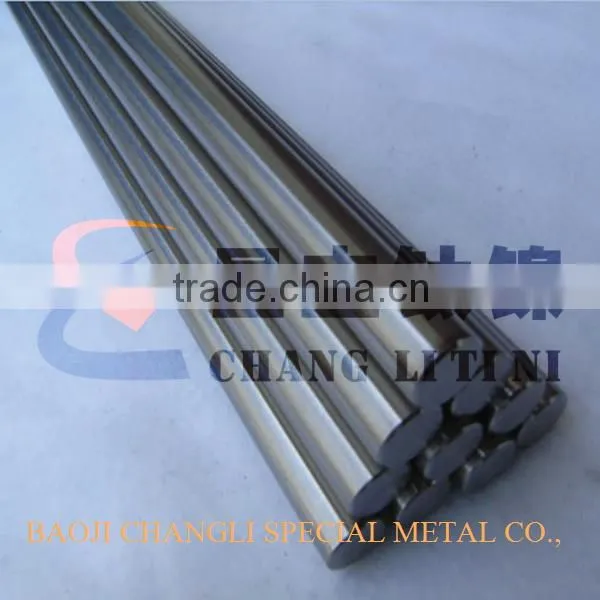 pure polished nickel bar with 99.9% purity