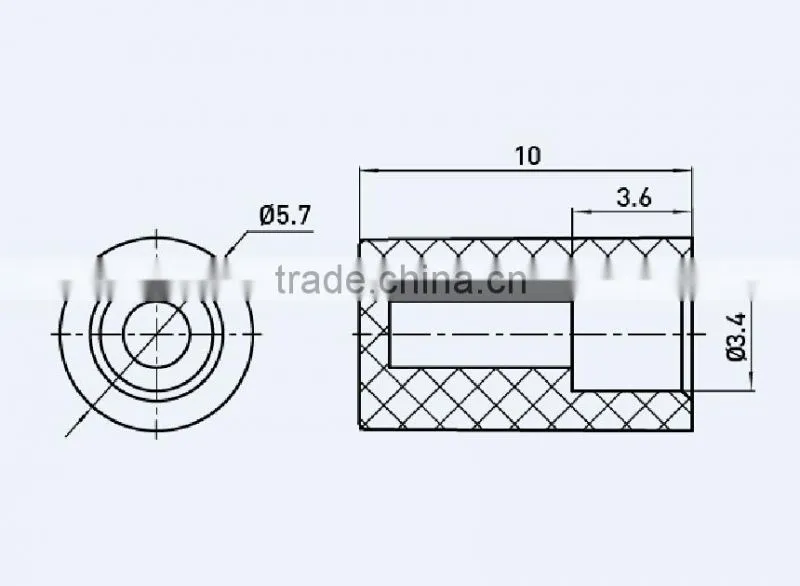 SC120 6*6mm self lock switch and tact switch cap
