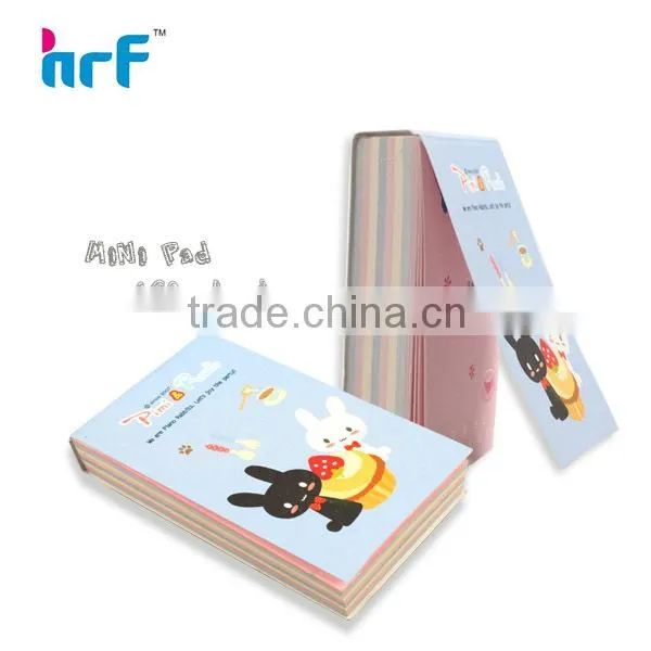 Folded Cute sticky Note Pads Sets