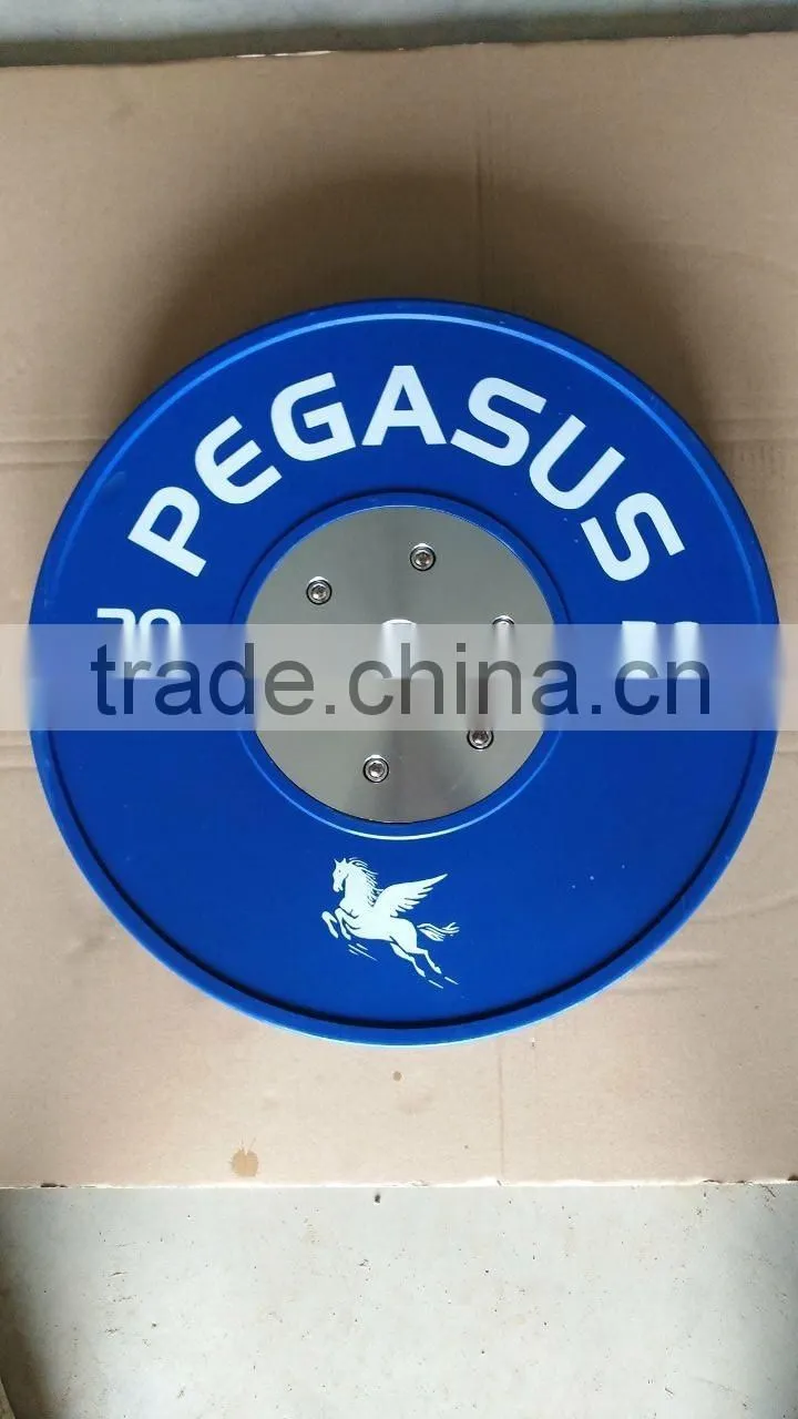 Crossfit 10kg green competition bumper plates