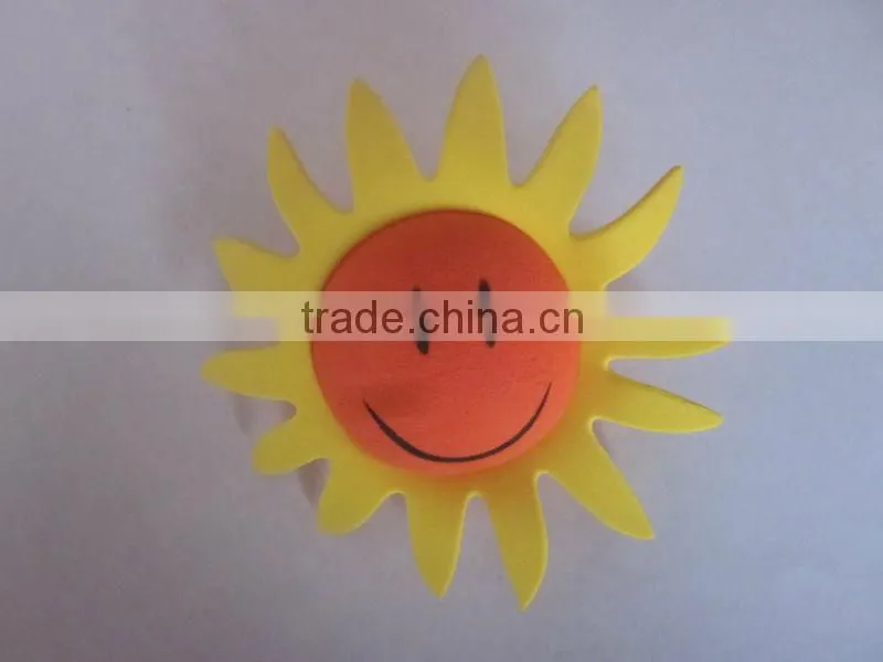 cheap sunflower shape eva antennas ball foam ball
