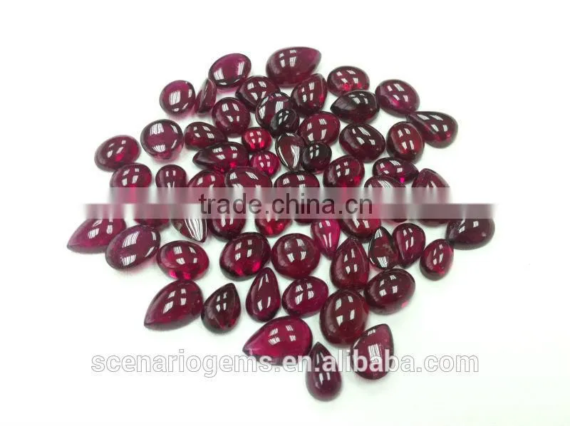 #CNZZ Natural Multi-Shape Free Size Cabs Loose Gemstone Rubellite Cabochons