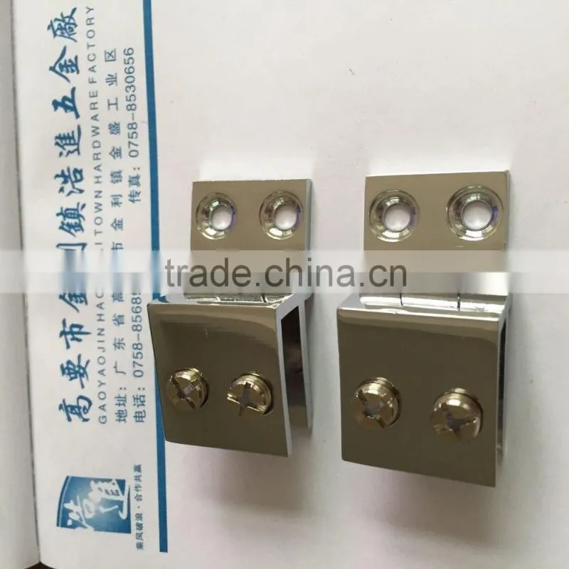HJ-268 Specializing in the production display cabinet glass hinge/Made in china display cabinet glass hinge