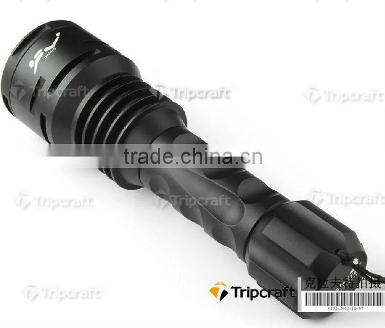 DF003 Diving Flashlight 3*T6 LED Torch Scuba Diving Waterproof Torch 100m without Trustfire 26650 battery