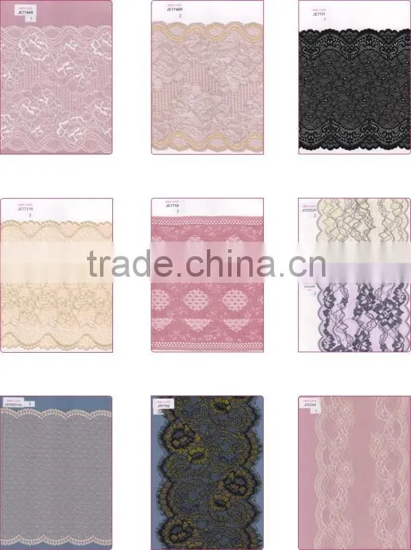 (Unsu)World top brand of innerwear lace fabric ladies suits lace design