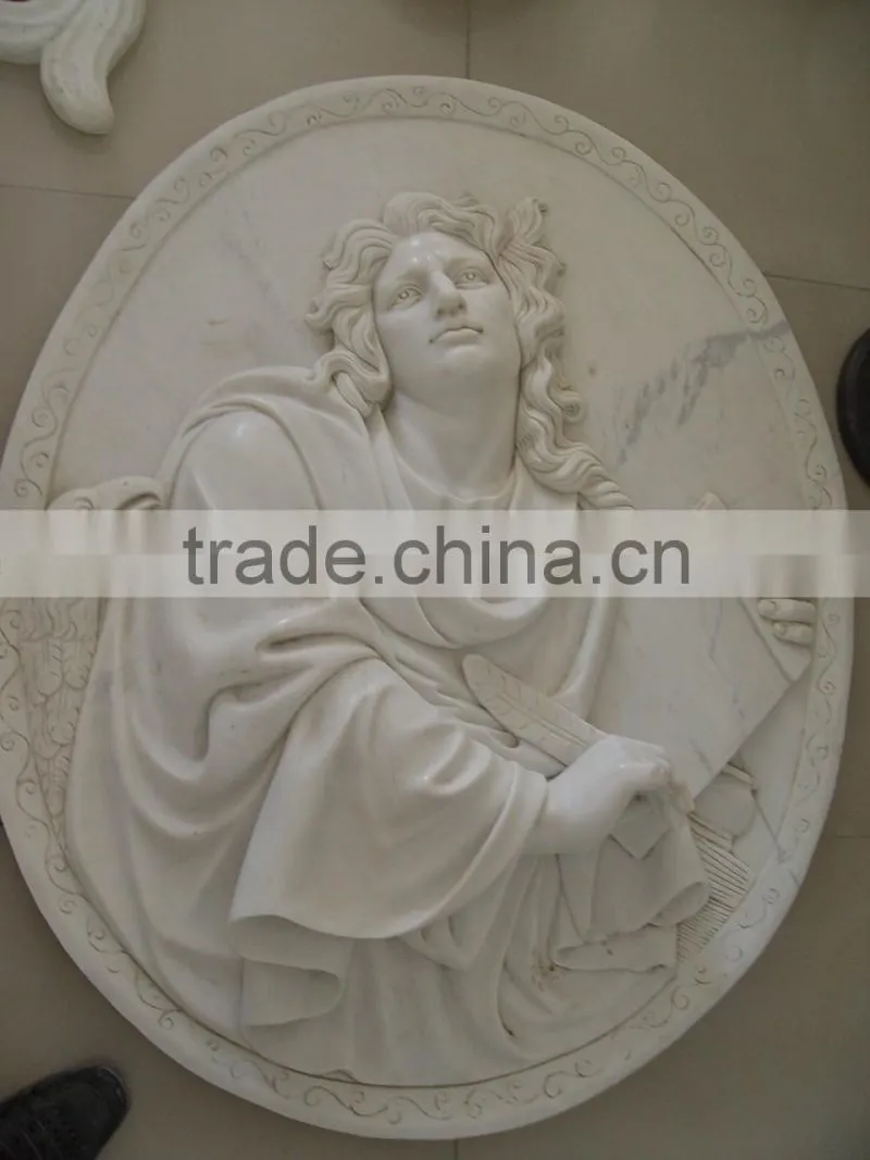 Hotel Hall Decoration Natural Sandstone Sculpture Relief