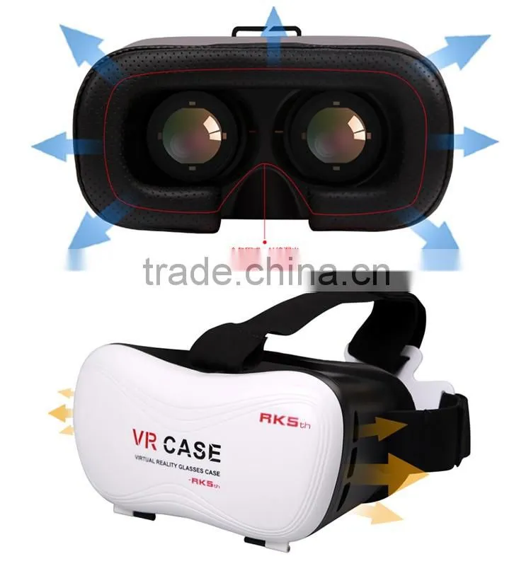 3d virtual vr reality sex mp4 player video glasses, vr box 3d glasses for sexy movie