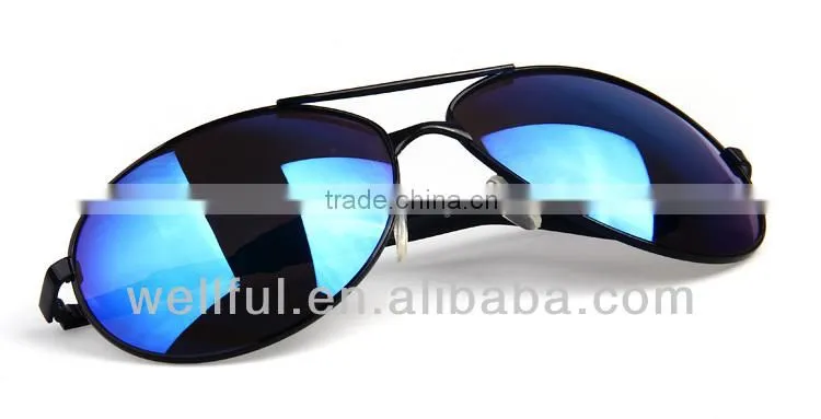 2014 new fashion colorful classic pilot sunglasses